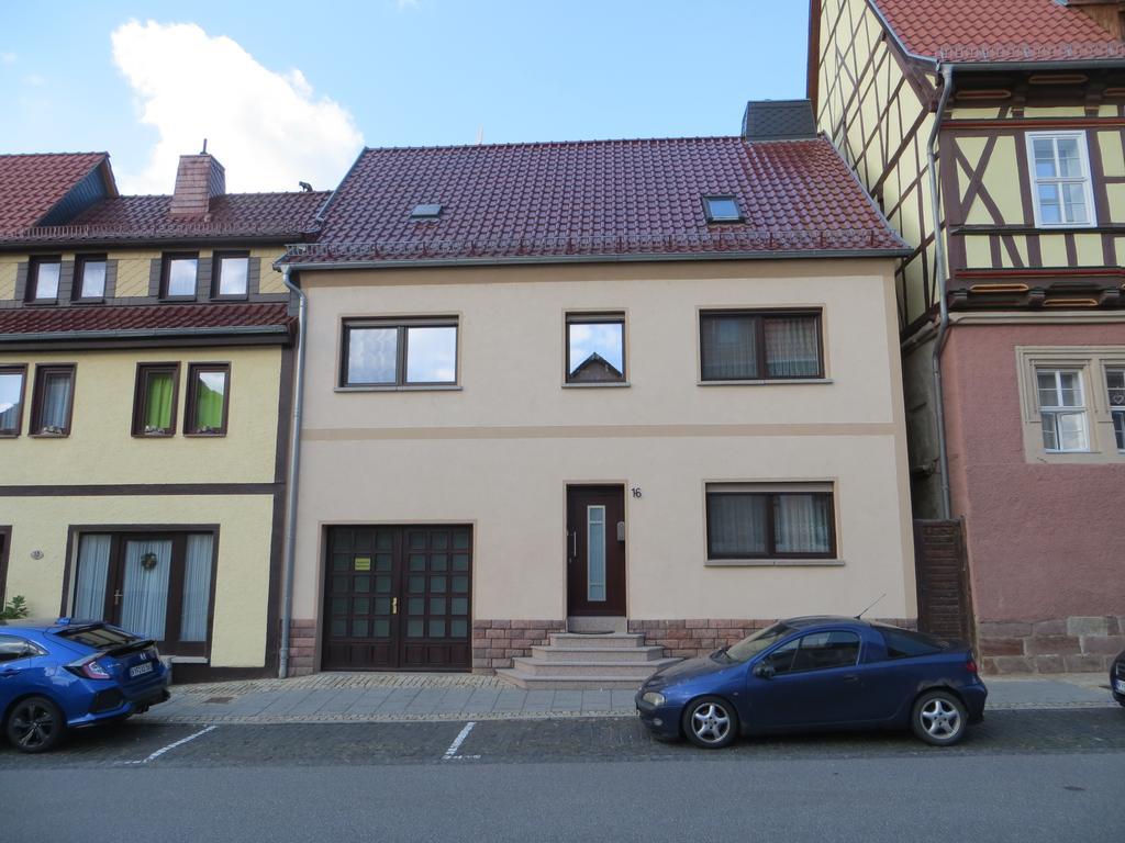 Ferienwohnung & Zimmervermietung Wolf Bad Frankenhausen Dış mekan fotoğraf